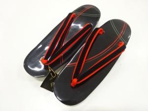 未使用品　桐下駄(23センチ)